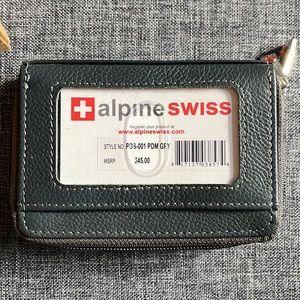 Alpine Swiss Leather Wallet